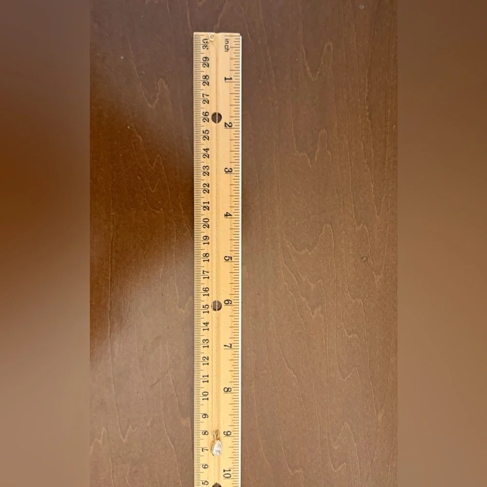 14kt solid gold twisted Singapore rope chain necklace with pear cut pendant - Picture 6 of 8